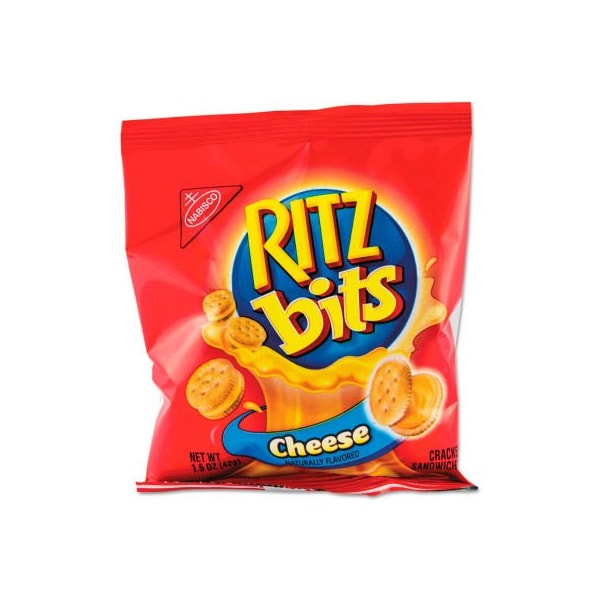 Nabisco Nabisco Ritz Bits, Cheese, 1.5 oz., 60/Carton RTZ06834 - main